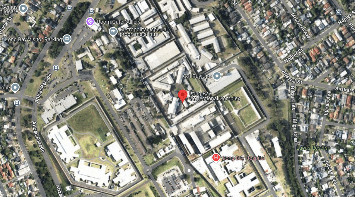 Joel Davis moved to Long Bay Correctional Complex