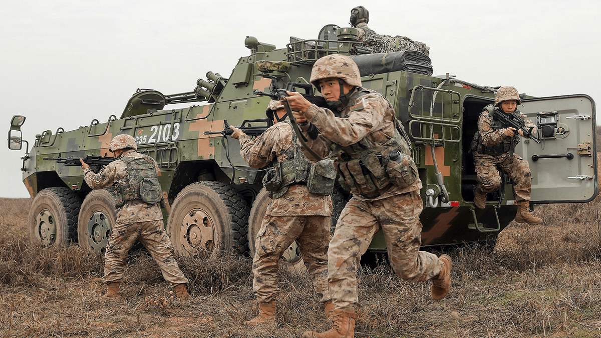 China conducts large-scale military drills under Trump administration