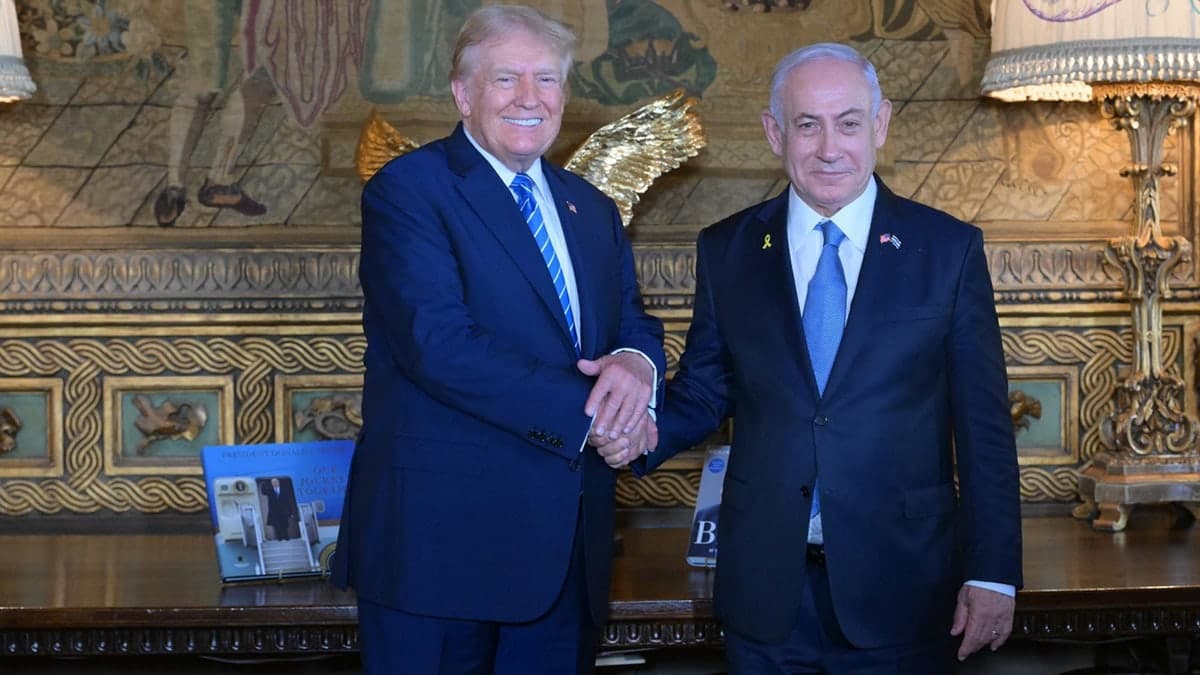 President Trump and Prime Minister Netanyahu celebrate New Year’s Eve at Mar-a-Lago