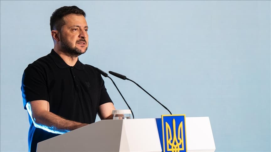 Ukrainian President Zelensky addresses UNGA on defense and independence