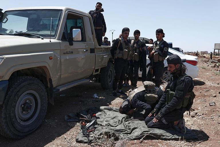 Clashes reported between Syrian government-backed Bedouin tribes and Druze factions