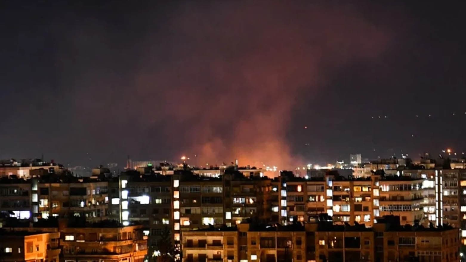 Heavy explosion reported near Mezzeh area in Damascus