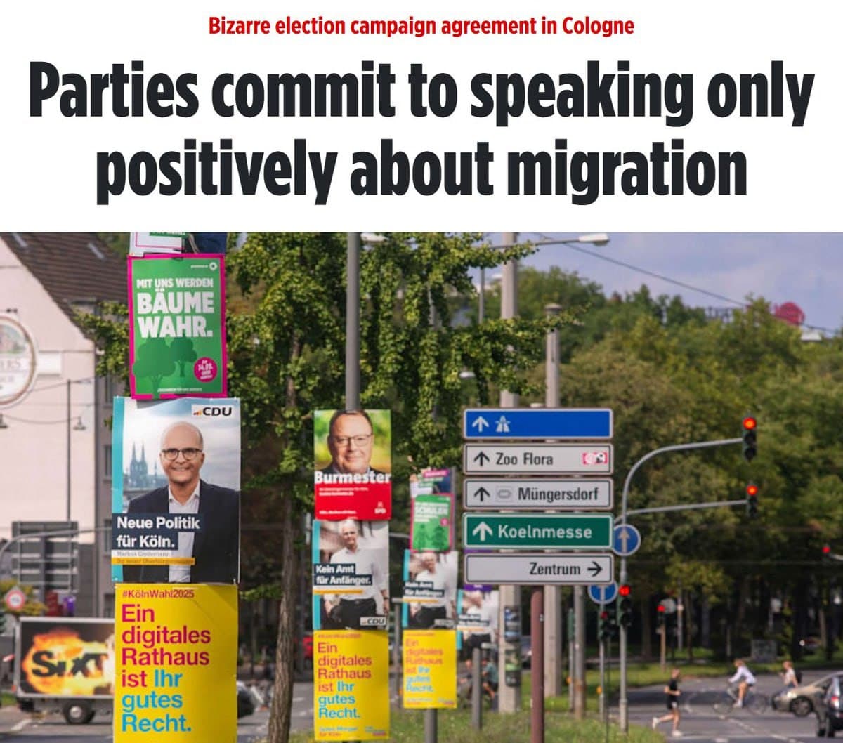 Featured image for: Cologne's Local Parties Unite to Promote Positive Migration Messaging Cologne's Local Parties Unite to Promote Positive Migration Messaging