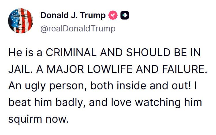 Featured image for: Trump calls Biden a criminal and says he should be in jail Trump calls Biden a criminal and says he should be in jail