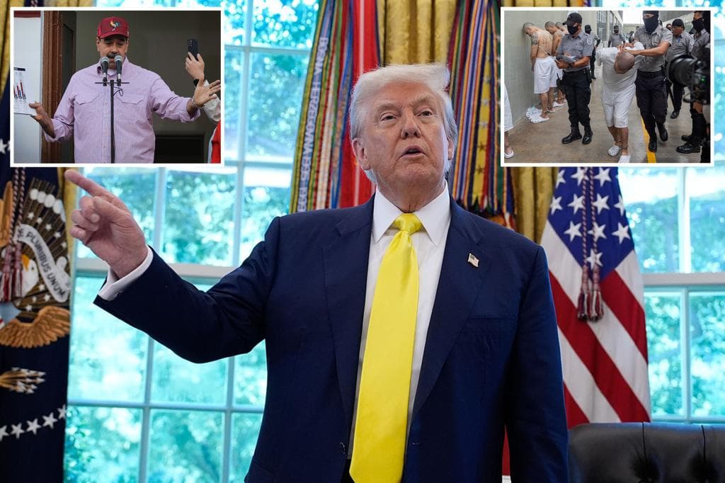 Featured image for: Trump Authorizes Military Force Against Drug Cartels Amid $50M Bounty for Maduro Trump Authorizes Military Force Against Drug Cartels Amid $50M Bounty for Maduro