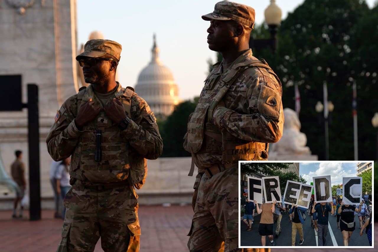 Featured image for: Three States Deploy 750 National Guard Troops to Bolster Security in D.C. Three States Deploy 750 National Guard Troops to Bolster Security in D.C.