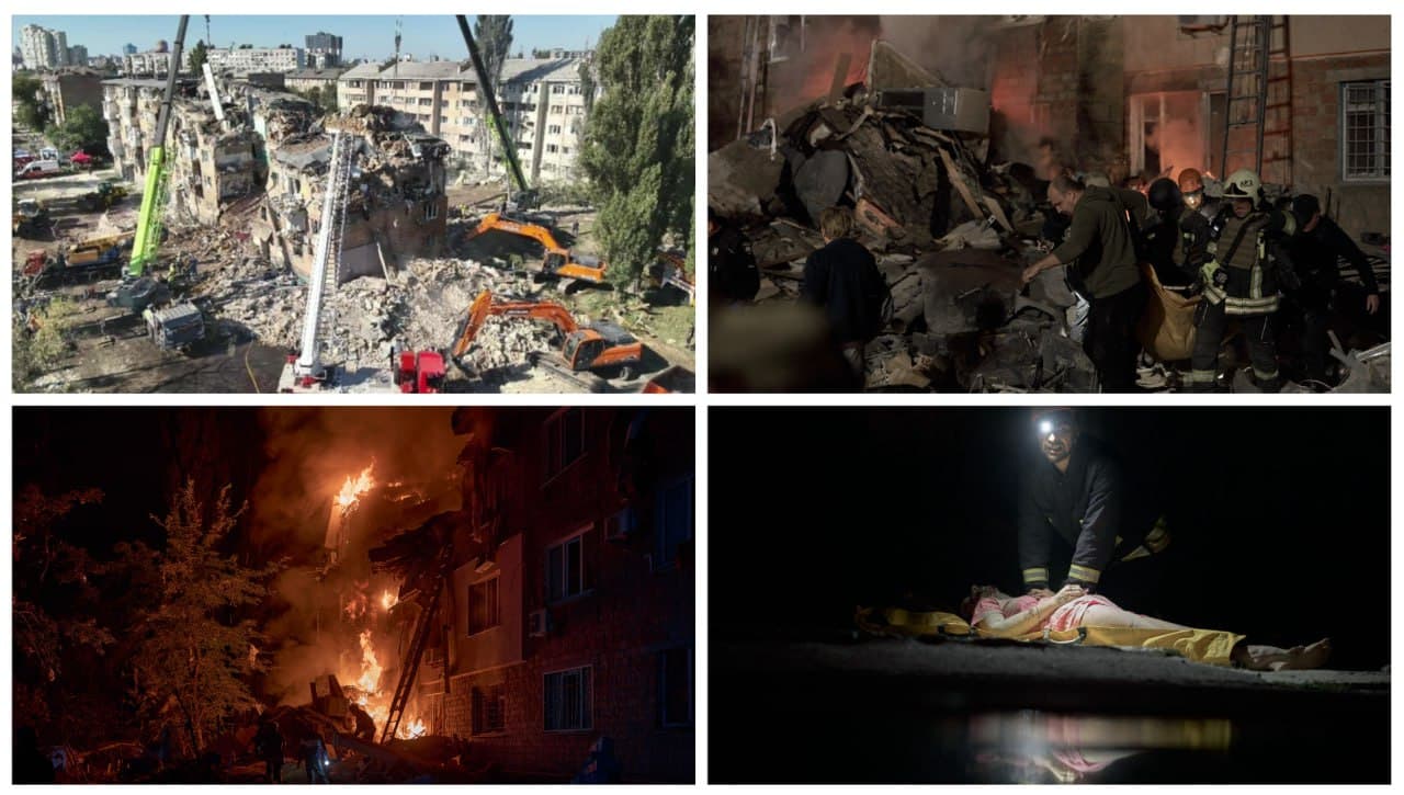 Featured image for: Russian Attack on Kyiv Claims 16 Lives, Including Four Children Russian Attack on Kyiv Claims 16 Lives, Including Four Children