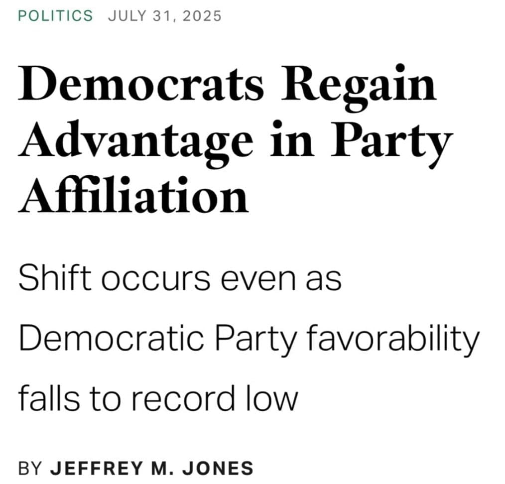 Democrats Reclaim Top Party Status Amid Growing Discontent Over Leadership