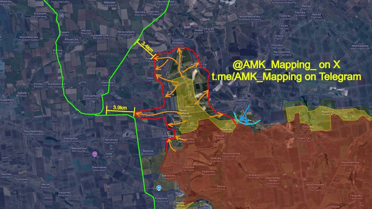 Featured image for: Russian Forces Capture Key Villages Near Dobropillya, Threatening Strategic Highway Russian Forces Capture Key Villages Near Dobropillya, Threatening Strategic Highway