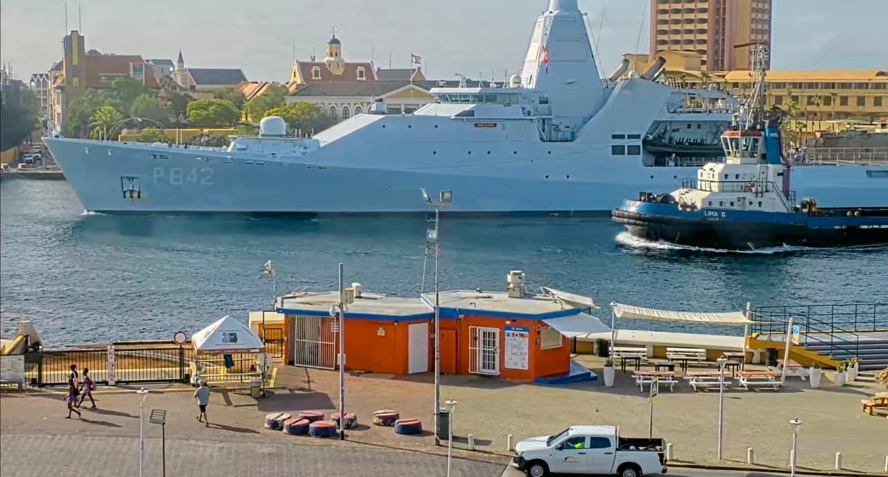 Featured image for: HNLMS Friesland Arrives in Curaçao, Strengthening Naval Presence HNLMS Friesland Arrives in Curaçao, Strengthening Naval Presence