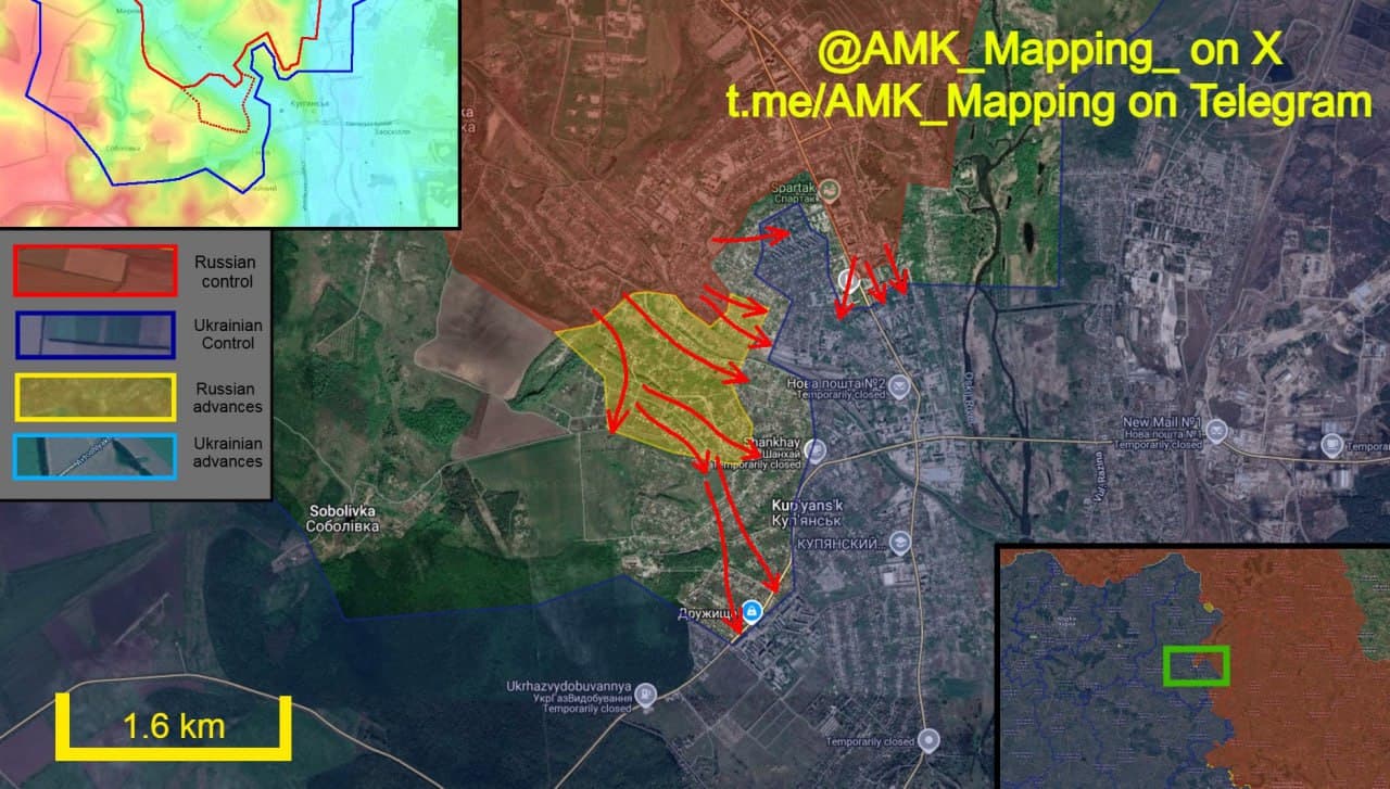 Featured image for: Russian troops capture neighborhood in Kupyansk, advance towards Sobolevka Russian troops capture neighborhood in Kupyansk, advance towards Sobolevka