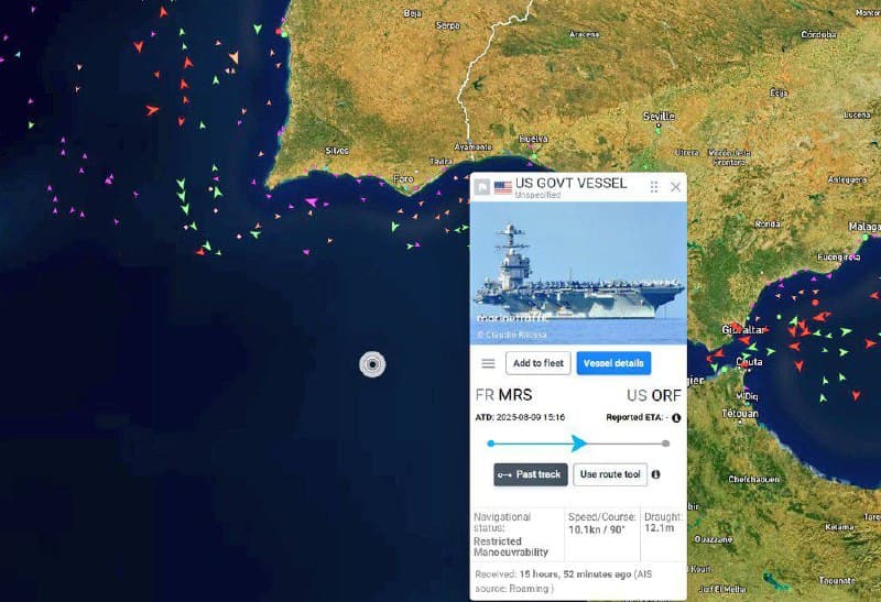 U.S. Air Force moves 30 tanker aircraft to Middle East; Navy deploys carrier