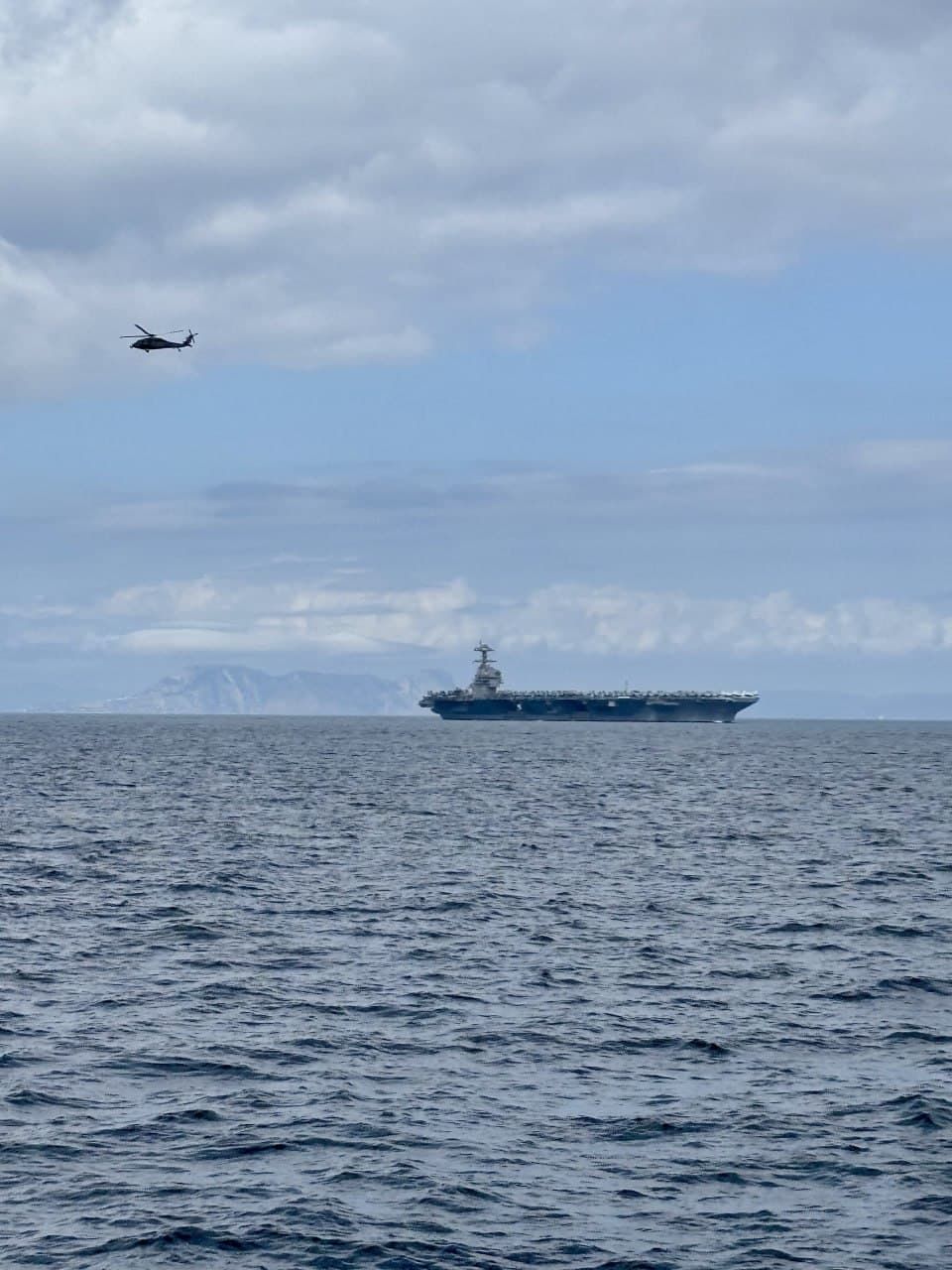 Featured image for: USS Gerald R. Ford carrier strike group operates in western Mediterranean USS Gerald R. Ford carrier strike group operates in western Mediterranean