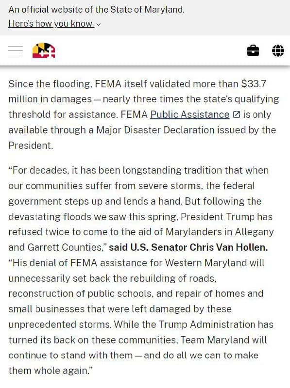 FEMA validates 33.7 million damages claims in Allegany and Garrett counties