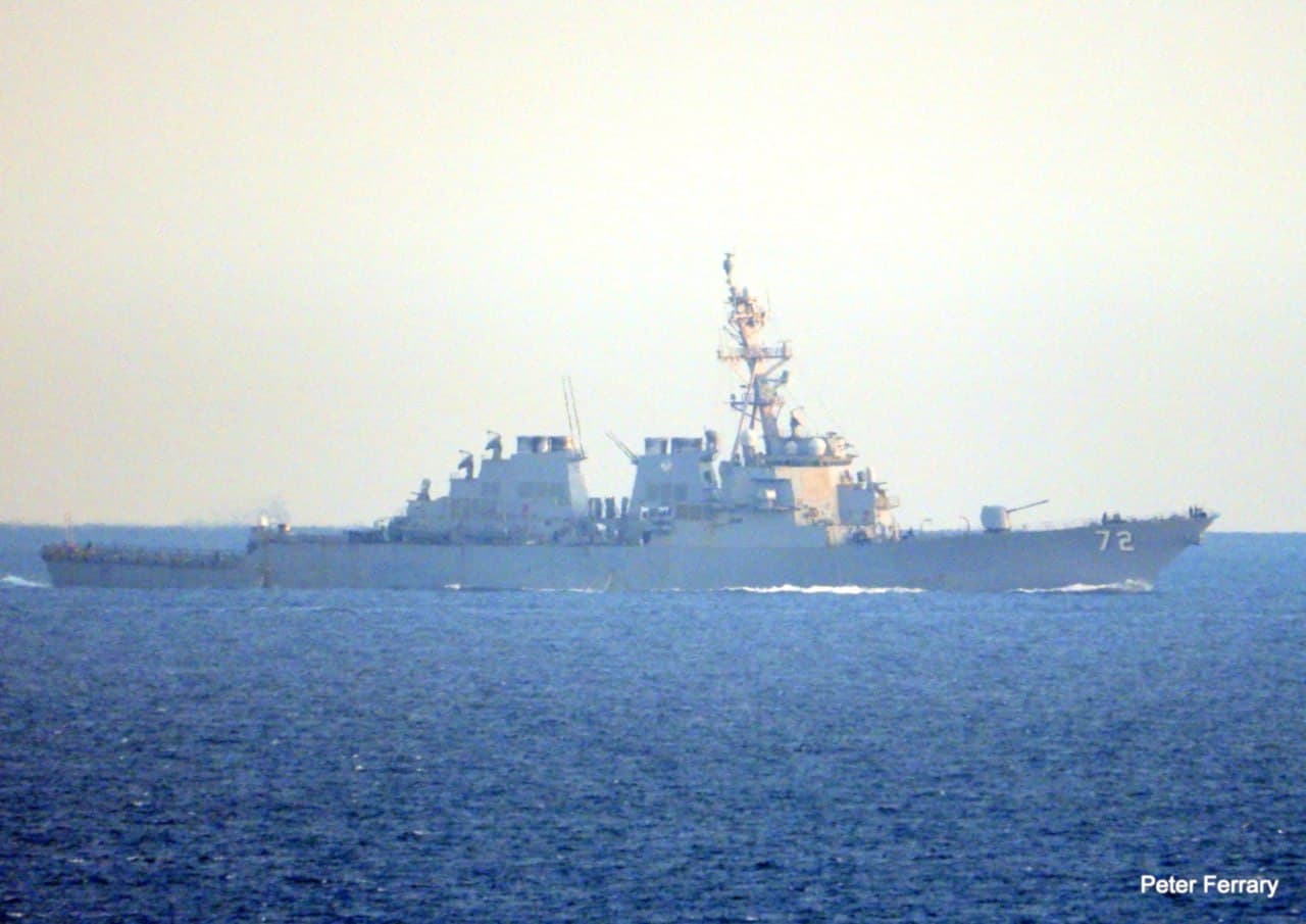 Featured image for: USS Mahan DDG 72 passes Strait of Gibraltar westbound on Oct 31, 2025 USS Mahan DDG 72 passes Strait of Gibraltar westbound on Oct 31, 2025