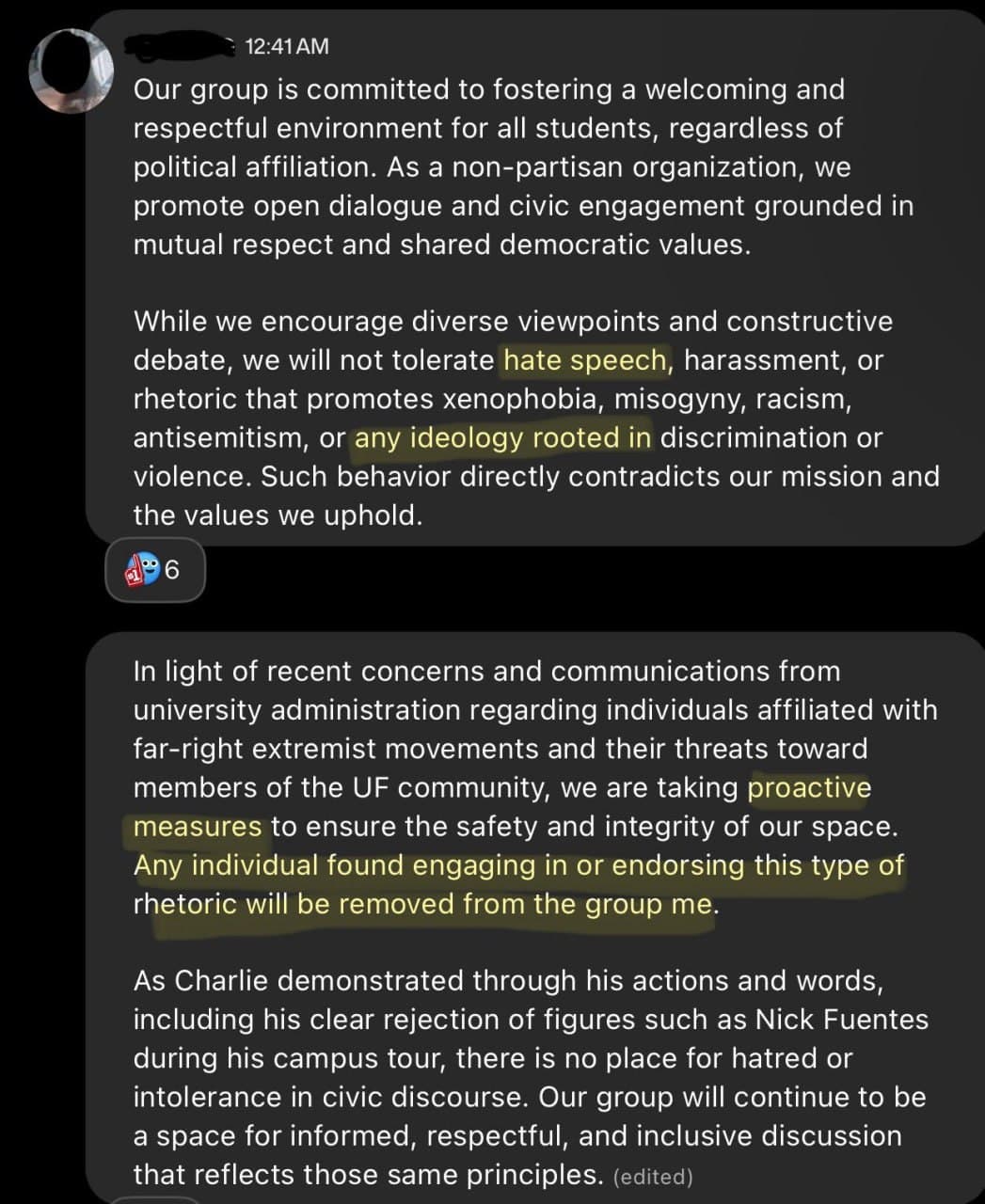 Featured image for: TPUSA chapter at Florida University bans members for supporting Tucker Carlson TPUSA chapter at Florida University bans members for supporting Tucker Carlson