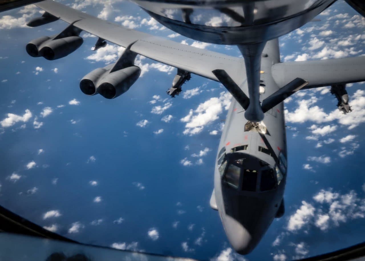Featured image for: USAF releases photos of B-52H mission near Venezuela coastline USAF releases photos of B-52H mission near Venezuela coastline