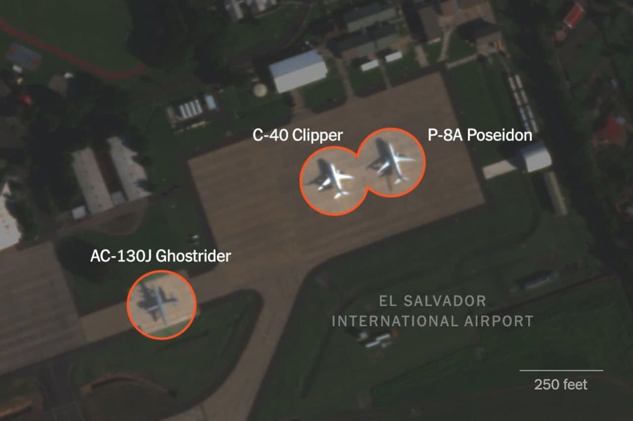 Featured image for: Trump Administration expands military presence in El Salvador with new aircraft Trump Administration expands military presence in El Salvador with new aircraft