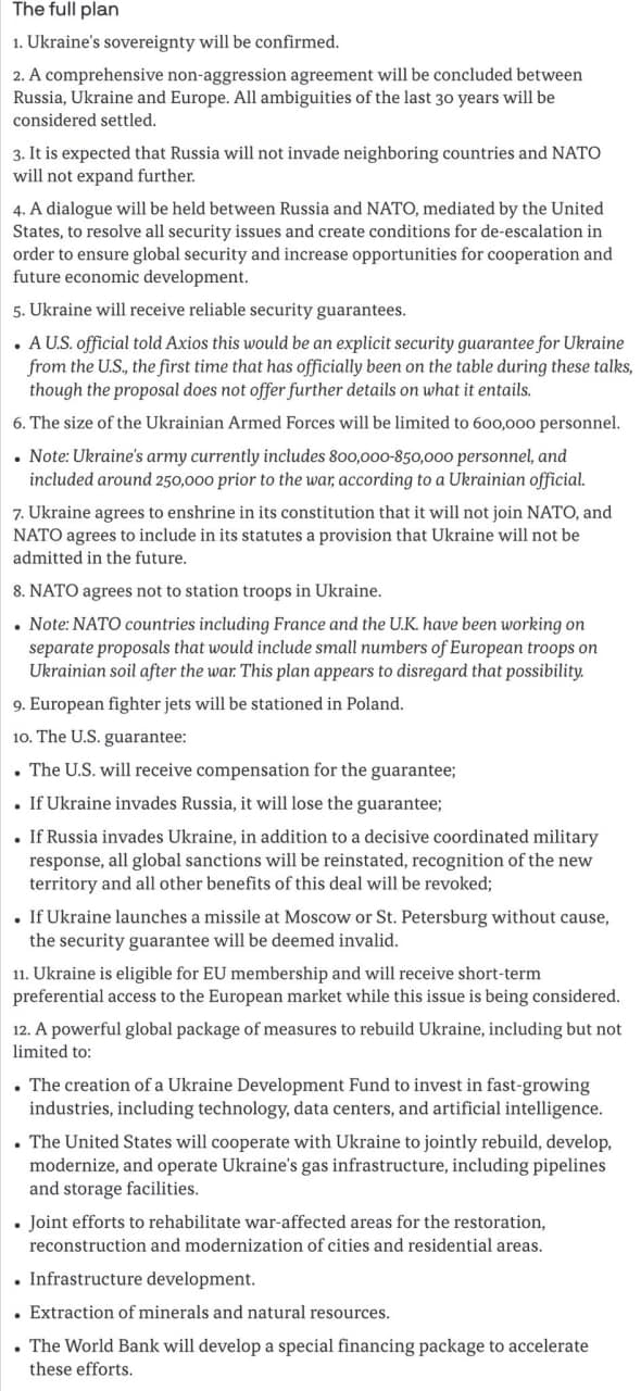 Featured image for: Trump unveils 28-point Ukraine-Russia peace plan Trump unveils 28-point Ukraine-Russia peace plan