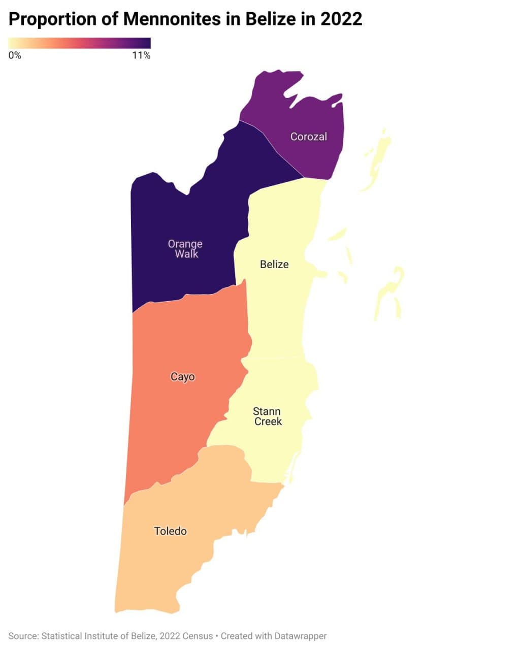 Featured image for: Mennonite population in Belize reaches 15,249, 3.84% of total Mennonite population in Belize reaches 15,249, 3.84% of total