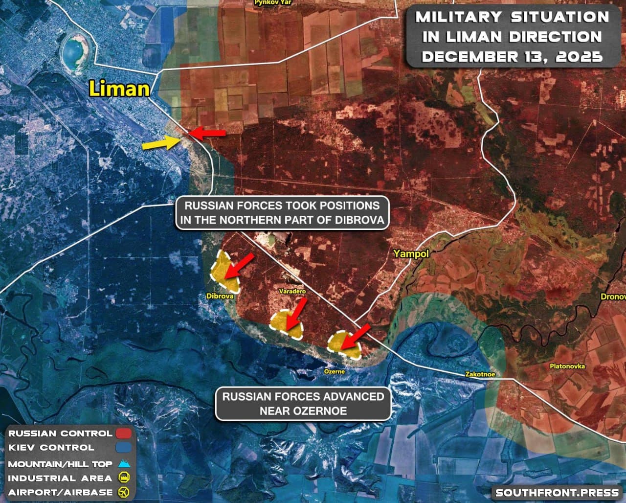 Southfront reports Russo-Ukrainian War updates for December 13-14