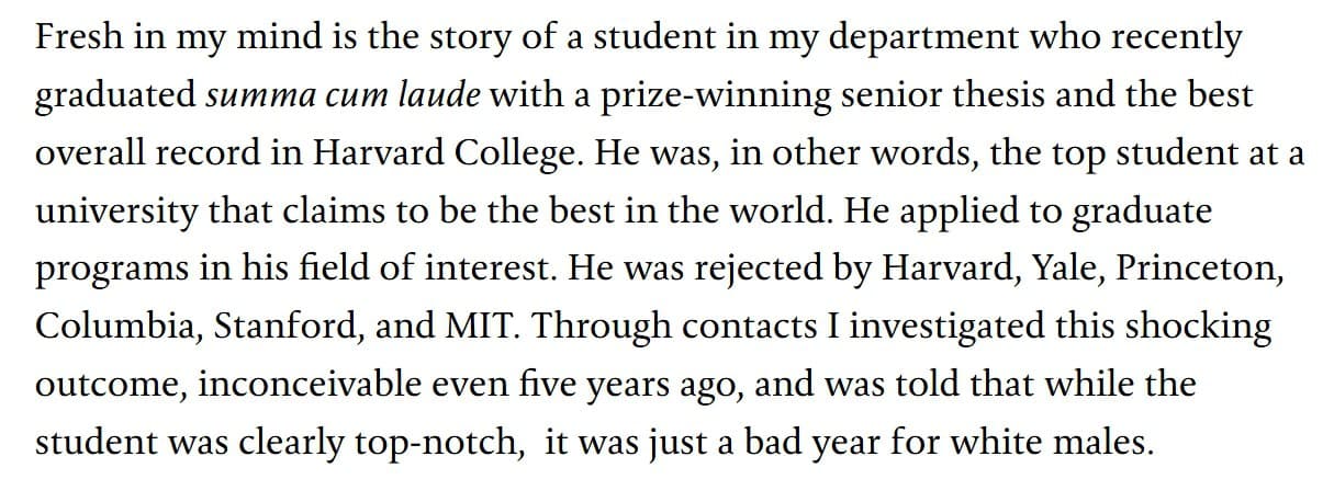 Top Harvard student struggles to enter grad school, finds success in Hong Kong