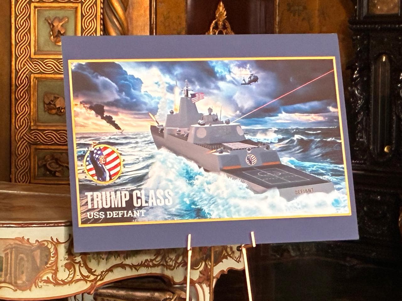 President Trump to announce new 'Trump Class' Navy ships at Mar-a-Lago