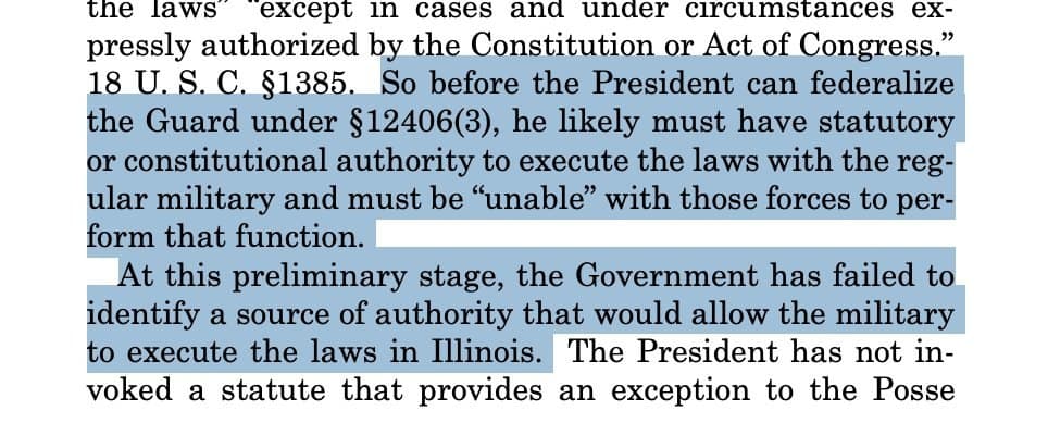 Supreme Court rules Trump lacked authority to federalize National Guard in Illinois