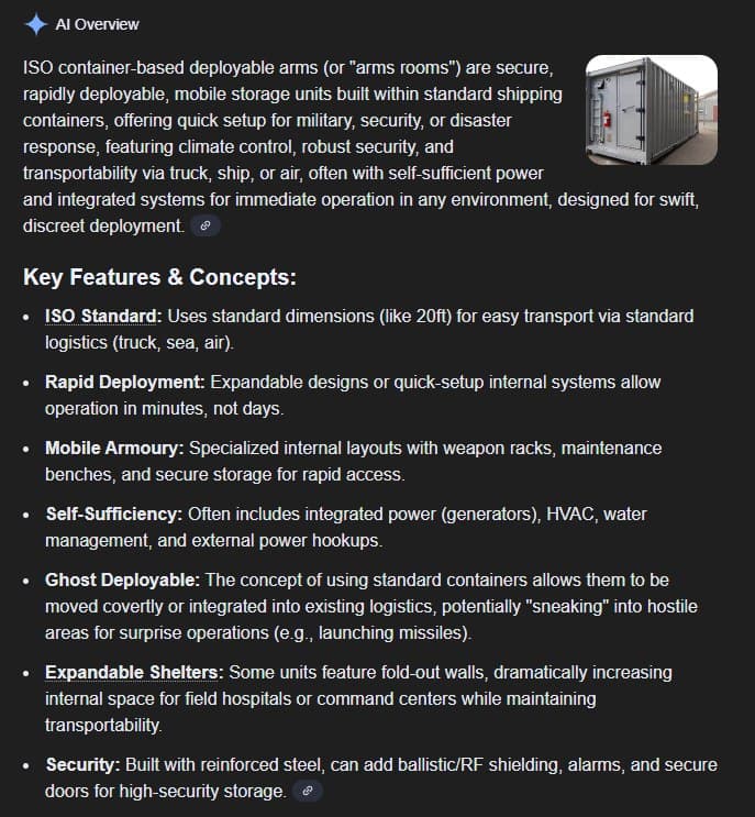 Researchers develop ISO Container & Portable, Fast, Transformers & Ghost Deployable Arms