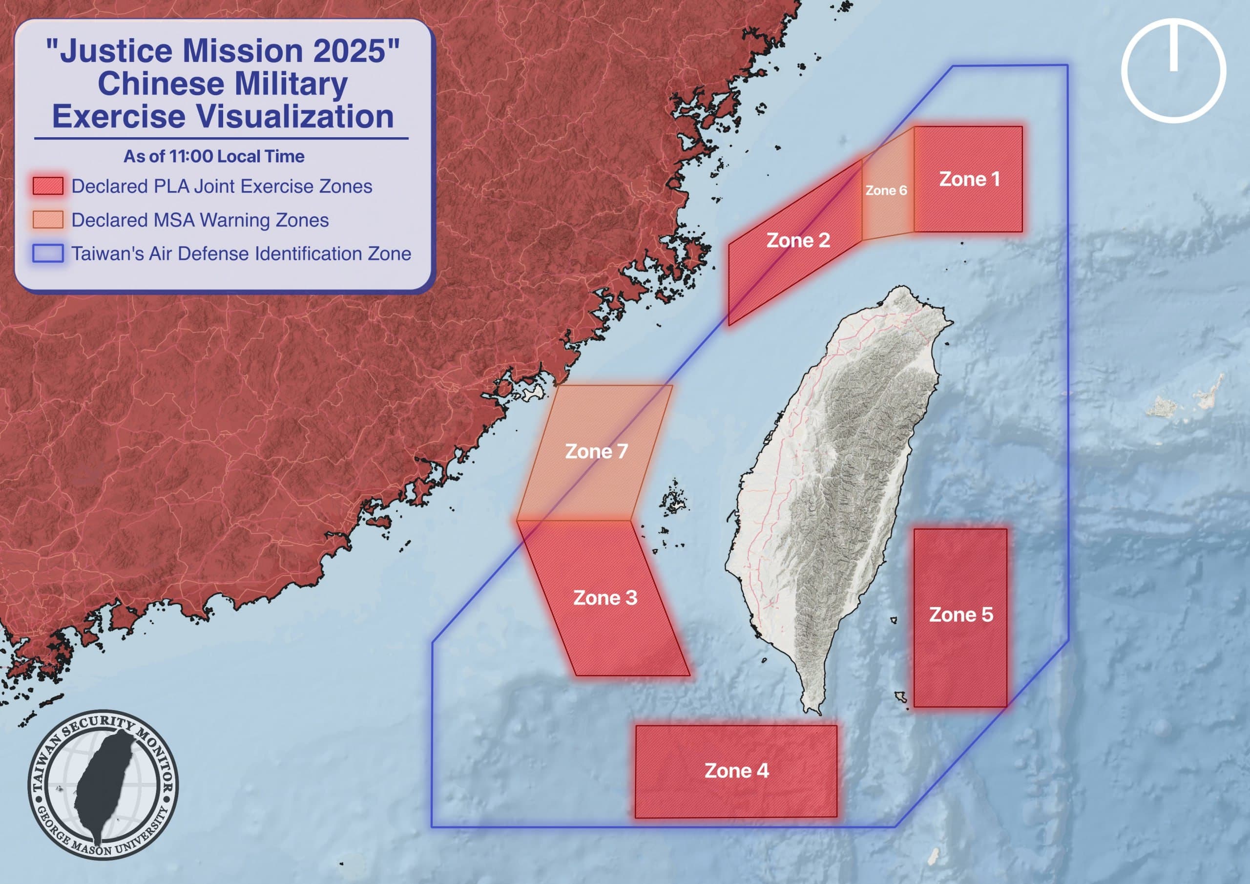 China expands warning zones around Taiwan to include Zones 6 and 7
