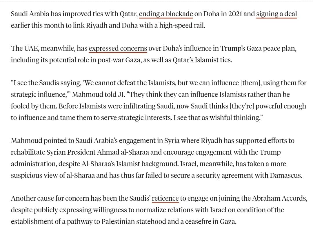 Saudi Arabia's initiatives in Yemen, Sudan, and Horn of Africa align with Qatar and Turkey