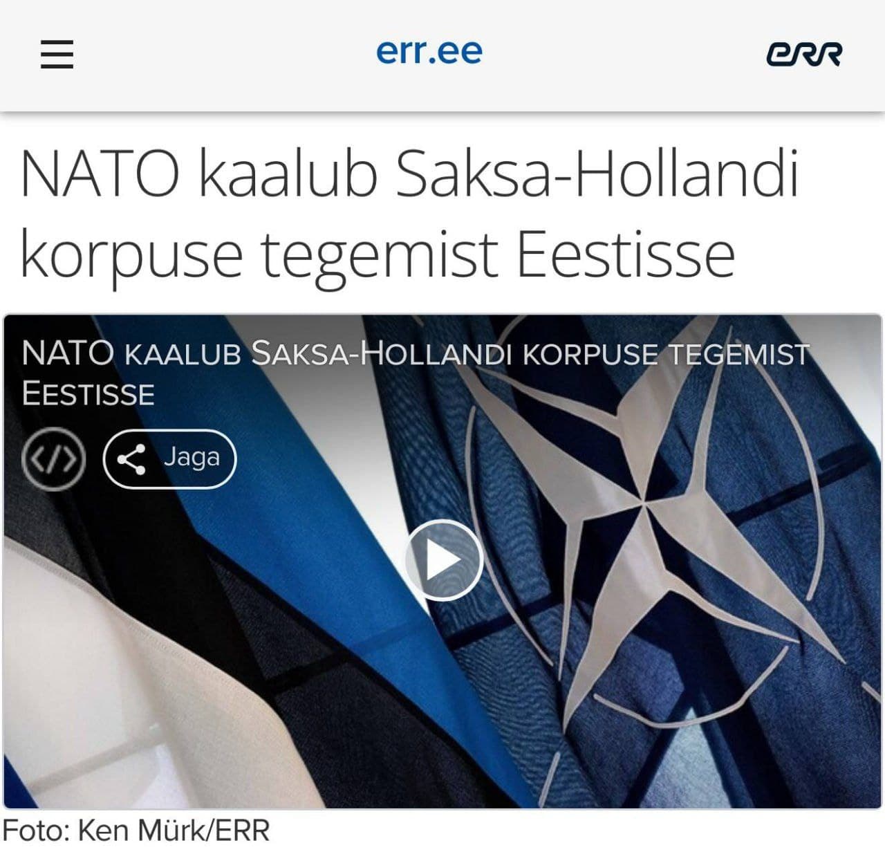 Featured image for: NATO Plans German-Dutch Corps Base in Estonia to Bolster Security Against Russia NATO Plans German-Dutch Corps Base in Estonia to Bolster Security Against Russia