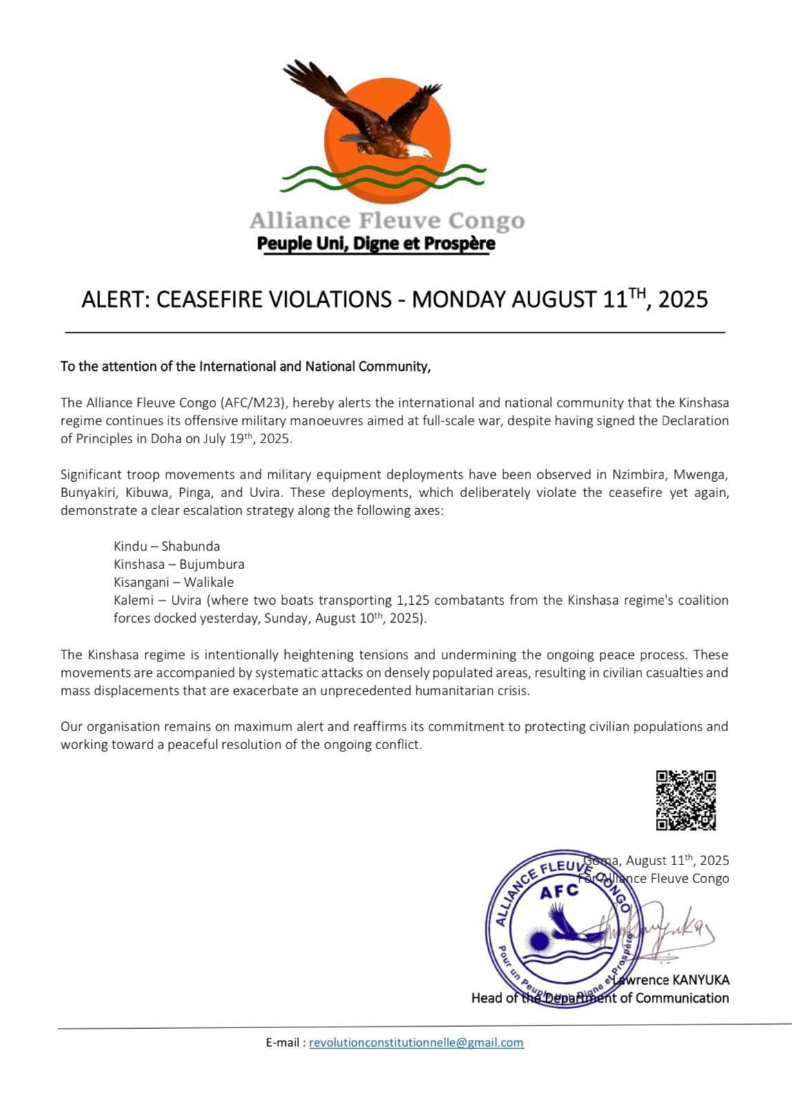 M23 Rebels Claim DRC Forces Violated Ceasefire, Sparking Deadly Civilian Crisis