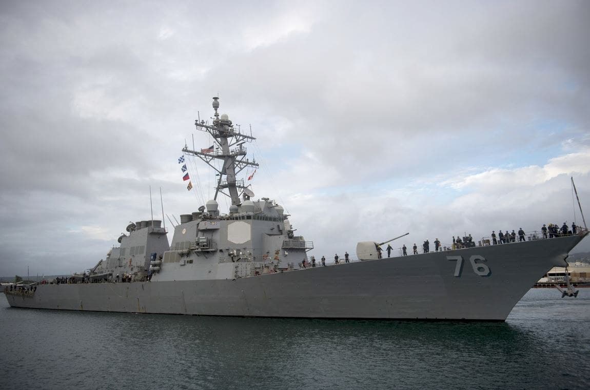 China Expels USS Higgins from Scarborough Shoal, Sparking Sovereignty Clash