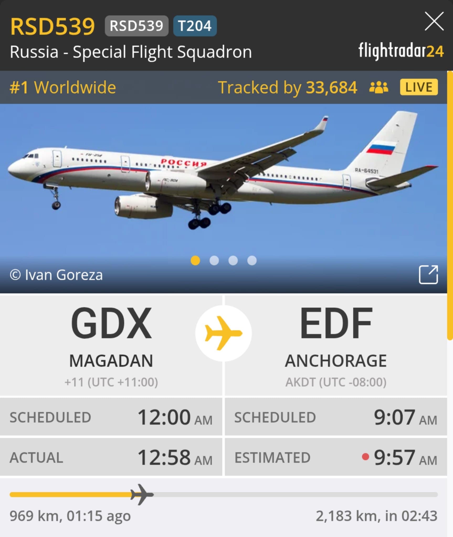 Featured image for: Russian Special Flight Squadron Delayed on Route to Anchorage, Raises Security Concerns Russian Special Flight Squadron Delayed on Route to Anchorage, Raises Security Concerns
