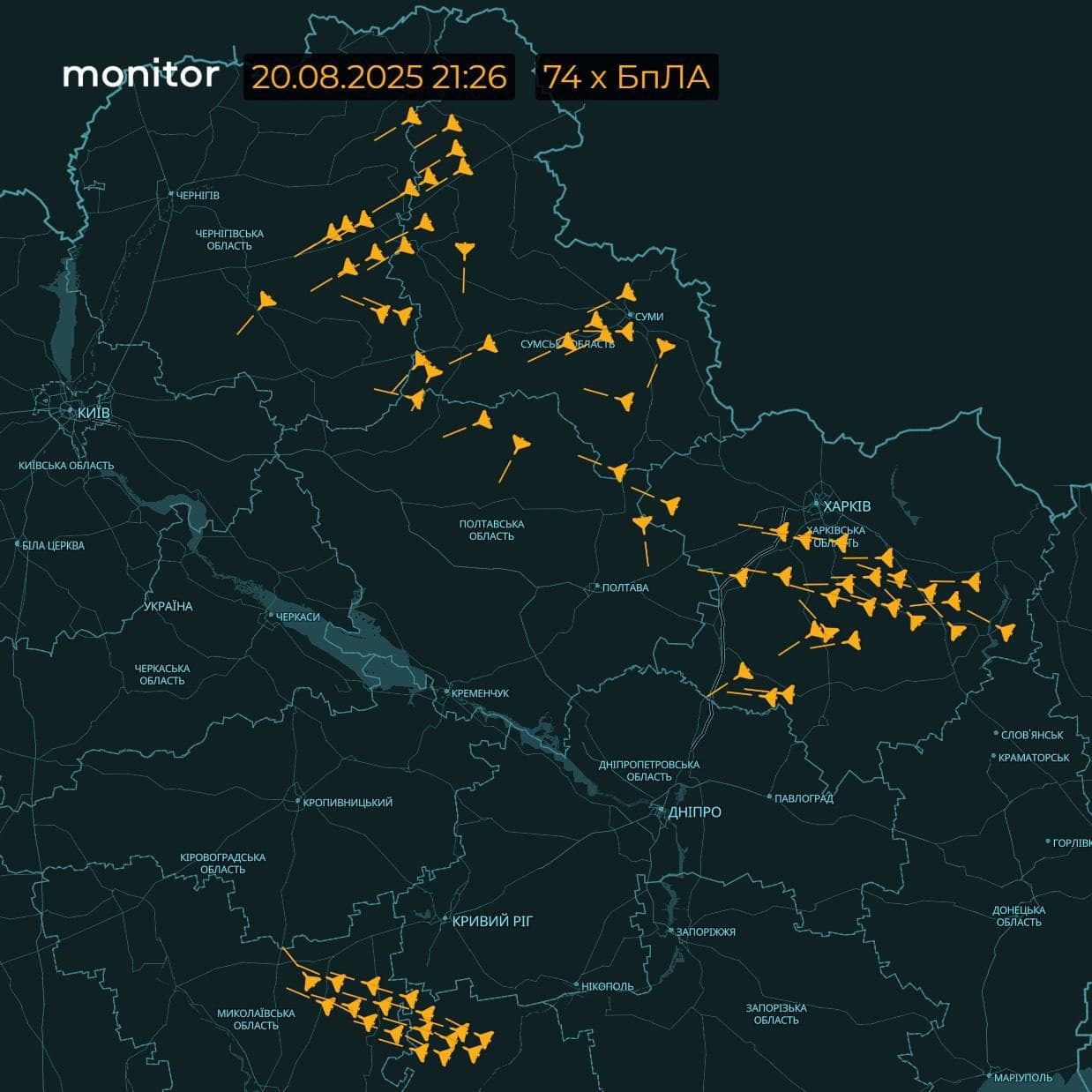 Featured image for: Breaking: Russia Launches 74-Drones Attack on Ukraine, Urgency Grows Breaking: Russia Launches 74-Drones Attack on Ukraine, Urgency Grows