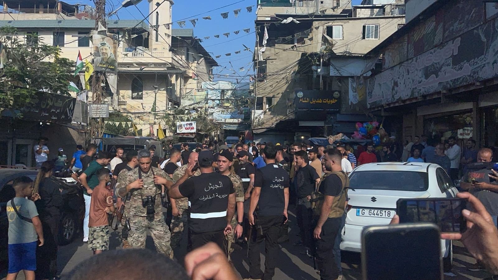Breaking: Lebanese Army Secures Burj El Barajneh Camp for Disarmament