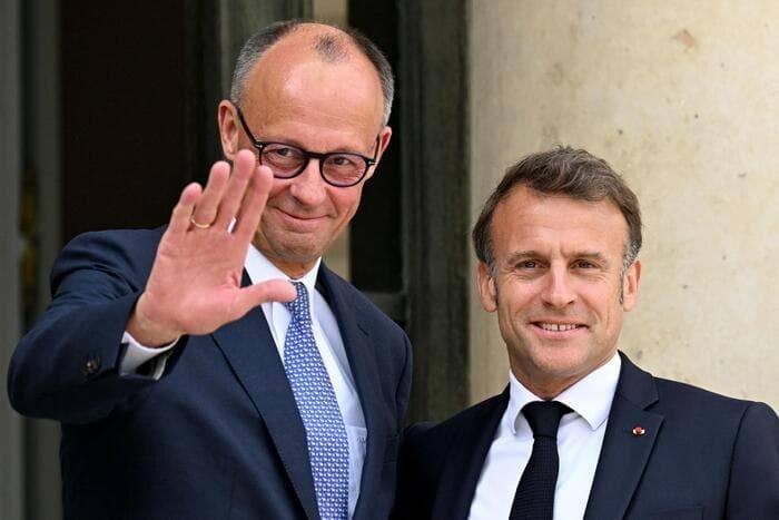 Featured image for: Chancellor Merz and President Macron Set for Urgent Call with Trump Chancellor Merz and President Macron Set for Urgent Call with Trump