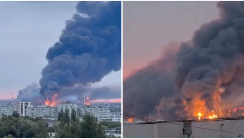 Featured image for: Ukrainian Drone Strikes Halt Operations at Rosneft's Kuibyshev Refinery Ukrainian Drone Strikes Halt Operations at Rosneft's Kuibyshev Refinery