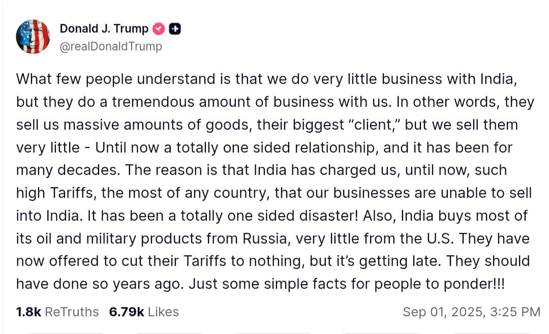 Featured image for: Trump Critiques India’s Trade Tariffs, Signals Potential Retaliation Trump Critiques India’s Trade Tariffs, Signals Potential Retaliation