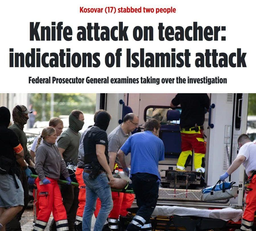 Featured image for: Kosovar Teen Stabs Teacher, Homeless Man in Germany, Cites Insult Kosovar Teen Stabs Teacher, Homeless Man in Germany, Cites Insult
