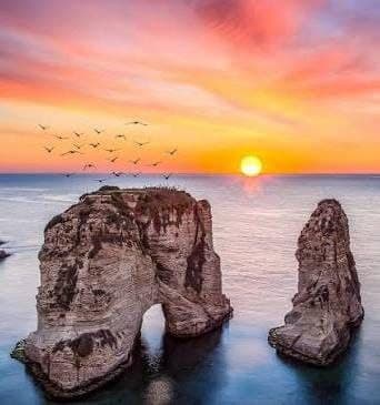 Featured image for: Hezbollah plans to project faces of Nasrallah and Safieddine on Raouche Rock Hezbollah plans to project faces of Nasrallah and Safieddine on Raouche Rock