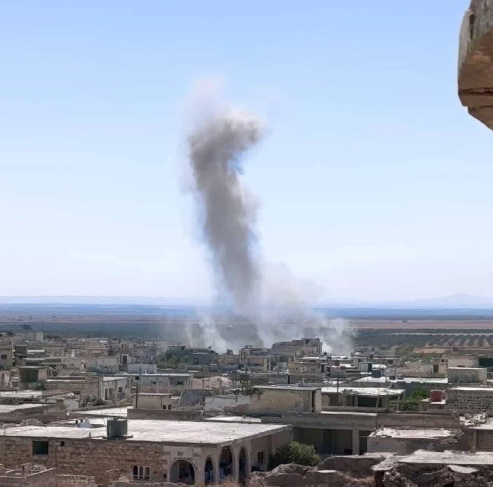 Featured image for: US airstrike reported on outskirts of Idlib, northwestern Syria US airstrike reported on outskirts of Idlib, northwestern Syria