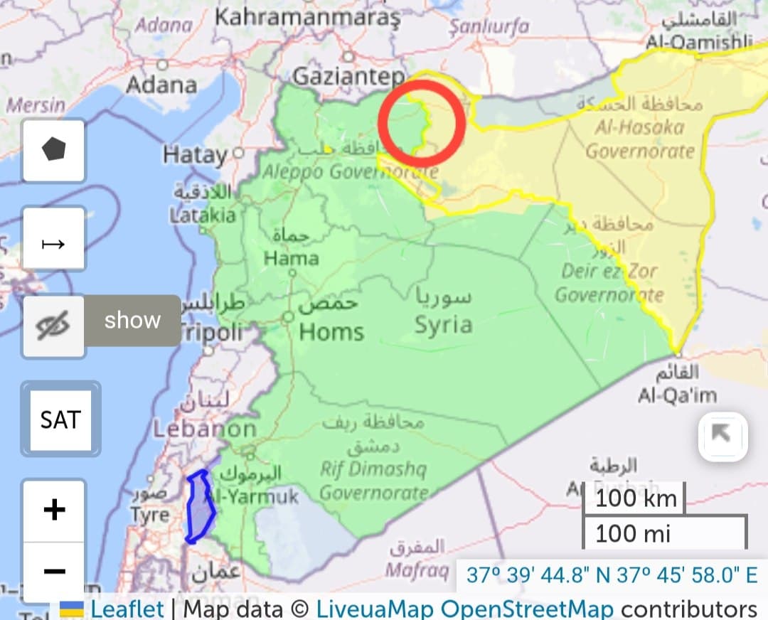 Kurdish-led SDF and Turkish-backed SNA exchange artillery fire in Manbij