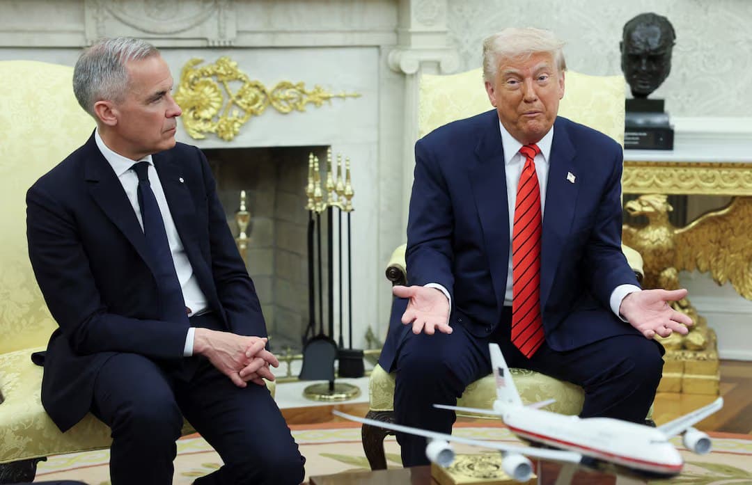 Featured image for: Canadian Prime Minister Mark Carney meets US President Donald Trump Canadian Prime Minister Mark Carney meets US President Donald Trump