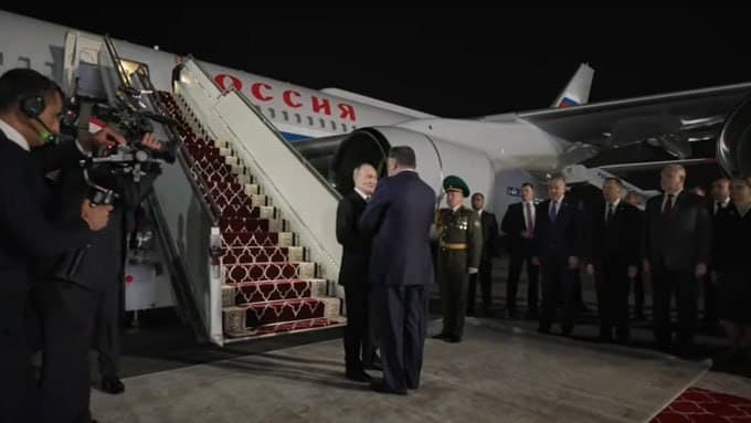 Featured image for: Vladimir Putin arrives in Dushanbe for three-day state visit Vladimir Putin arrives in Dushanbe for three-day state visit