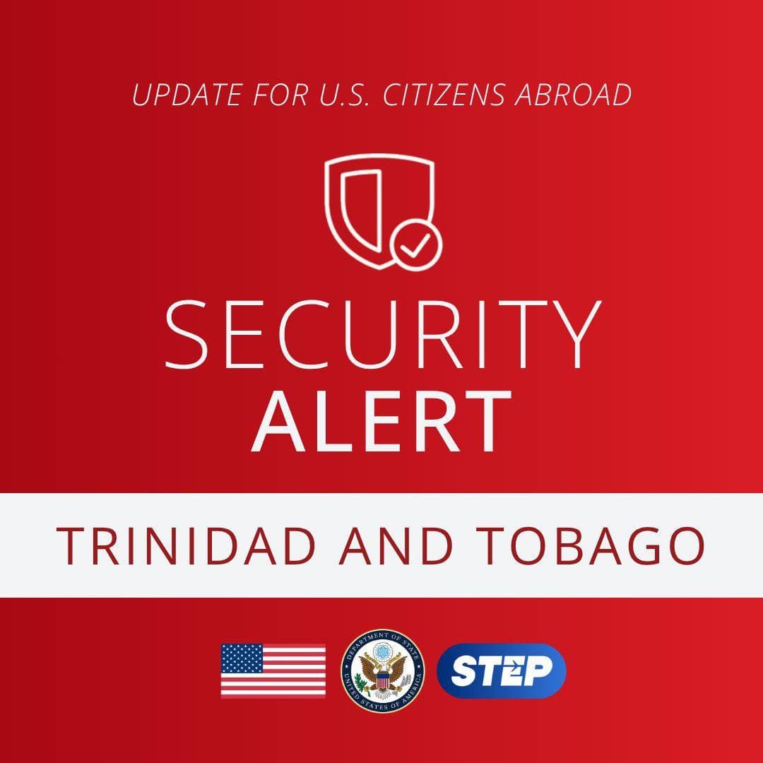 Featured image for: U.S. Embassy in Trinidad and Tobago warns Americans to avoid government facilities U.S. Embassy in Trinidad and Tobago warns Americans to avoid government facilities