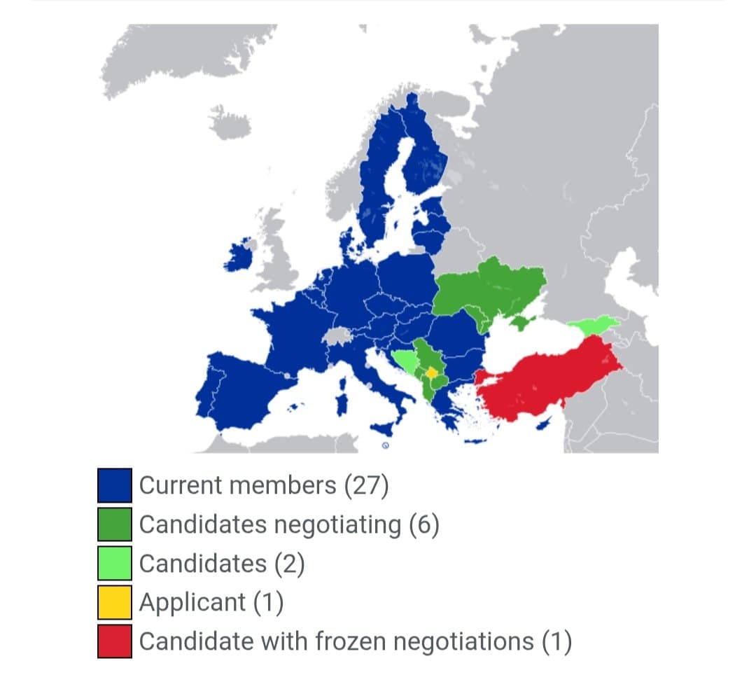 Featured image for: Ukraine scores 'B' in EU membership progress, Montenegro earns 'A' Ukraine scores 'B' in EU membership progress, Montenegro earns 'A'