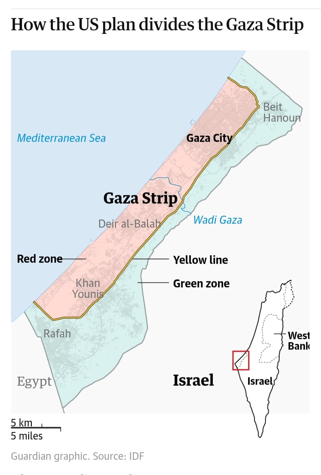 Featured image for: US Military Plans Long-Term Division of Gaza into 'Green Zone' and 'Red Zone' US Military Plans Long-Term Division of Gaza into 'Green Zone' and 'Red Zone'