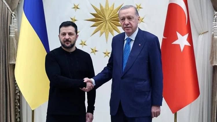 Featured image for: Ukrainian President Volodymyr Zelensky meets Turkish President Erdoğan Ukrainian President Volodymyr Zelensky meets Turkish President Erdoğan
